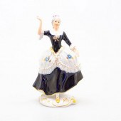 ROYAL DUX BOHEMIA FIGURINE, LA