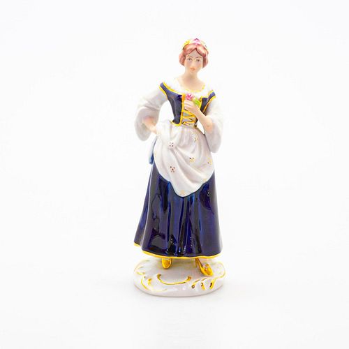 ROYAL DUX BOHEMIA FIGURINE, WOMAN