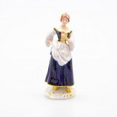 ROYAL DUX BOHEMIA FIGURINE, WO