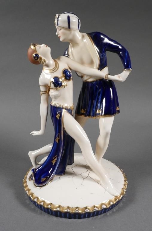 ROYAL DUX BOHEMIA PORCELAIN FIGURAL