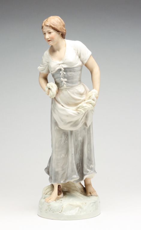 ROYAL DUX FIGURE OF A WOMAN.