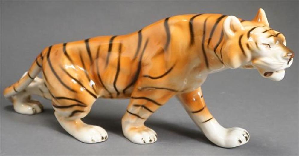 ROYAL DUX FIGURE OF A TIGER,