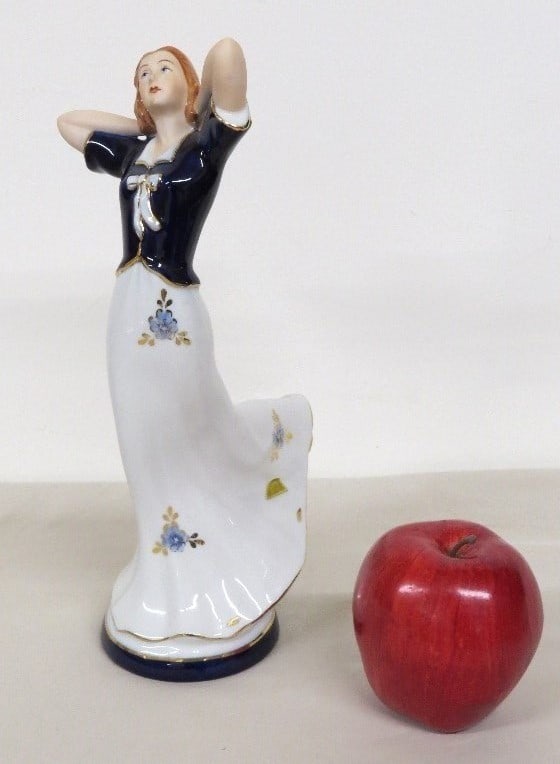 ROYAL DUX FIGURE OF AN ART DECO