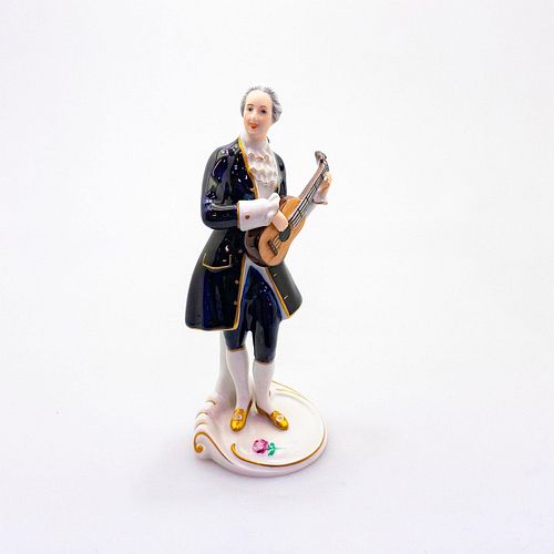 ROYAL DUX FIGURINE, MAN PLAYING