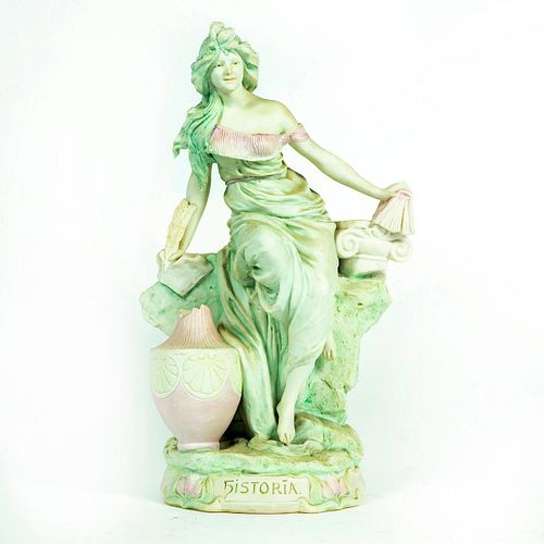 ROYAL DUX FIGURINE PLANTER VASE,