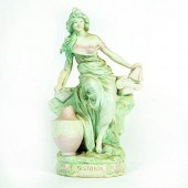 ROYAL DUX FIGURINE PLANTER VAS