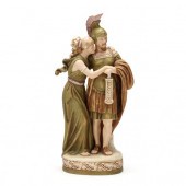 ROYAL DUX GRECO ROMAN FIGURINE