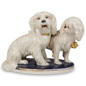ROYAL DUX PORCELAIN DOG FIGURI