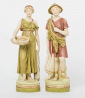 ROYAL DUX PORCELAIN FIGURESA p