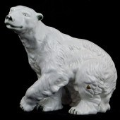 ROYAL DUX PORCELAIN POLAR BEAR