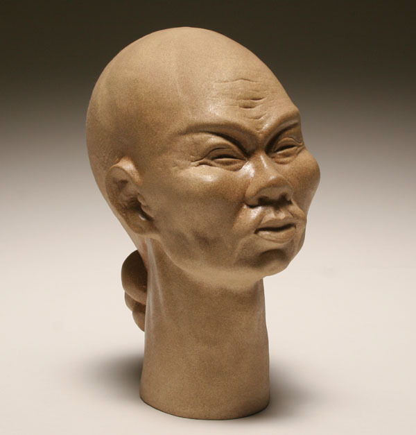 Royal Haeger art pottery bust of