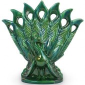 ROYAL HAEGER CERAMIC PEACOCK V