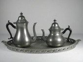Royal Holland Pewter three-pie
