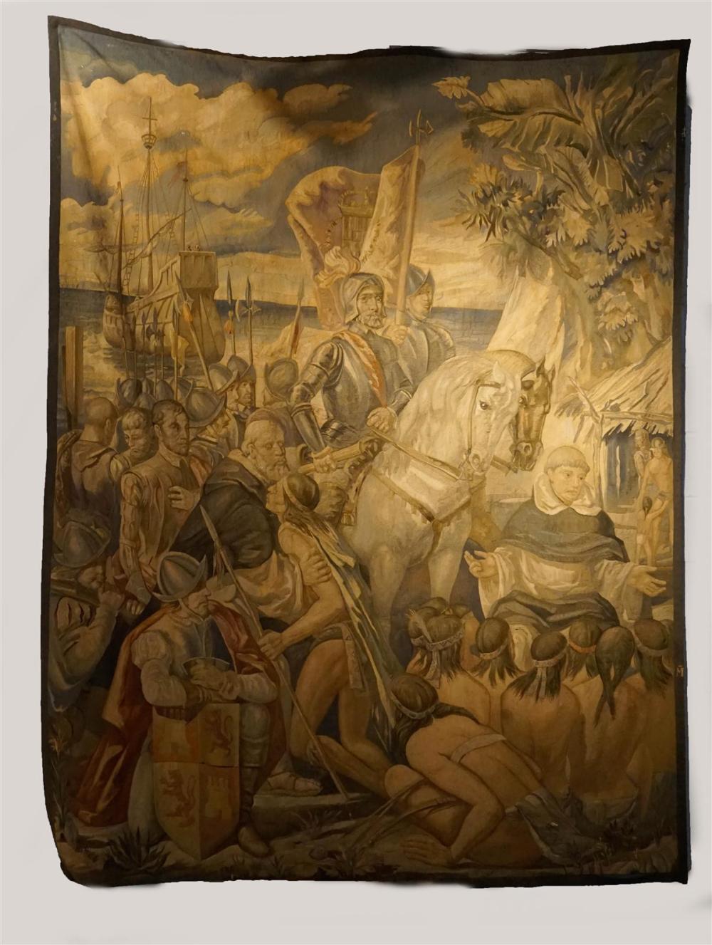 ROYAL MADRID HISTORICAL TAPESTRY