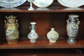 ROYAL SATSUMA VASE TOGETHER WI