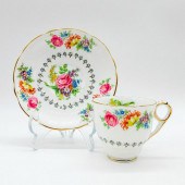 ROYAL STAFFORD TEA CUP AND SAU