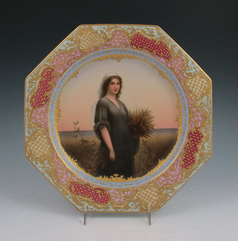 ROYAL VIENNA CABINET PLATE: After