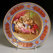 ROYAL VIENNA CABINET PLATE, SA