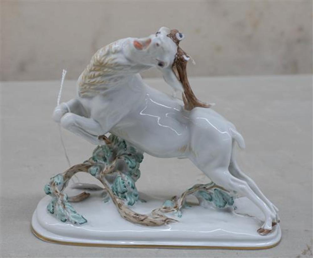 ROYAL VIENNA FIGURE OF A STAG