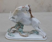 ROYAL VIENNA FIGURE OF A STAG
