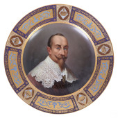 ROYAL VIENNA GUSTAV ADOLPH POR