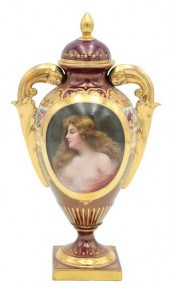 ROYAL VIENNA HAND PAINTED COVE