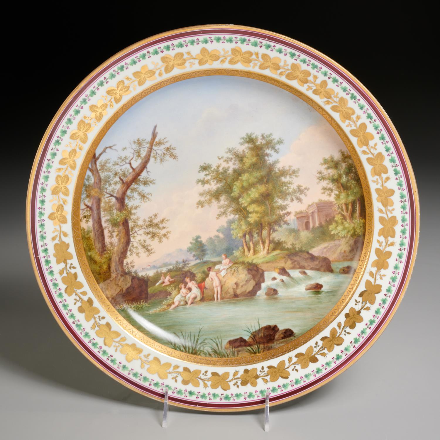 ROYAL VIENNA HAND PAINTED PORCELAIN