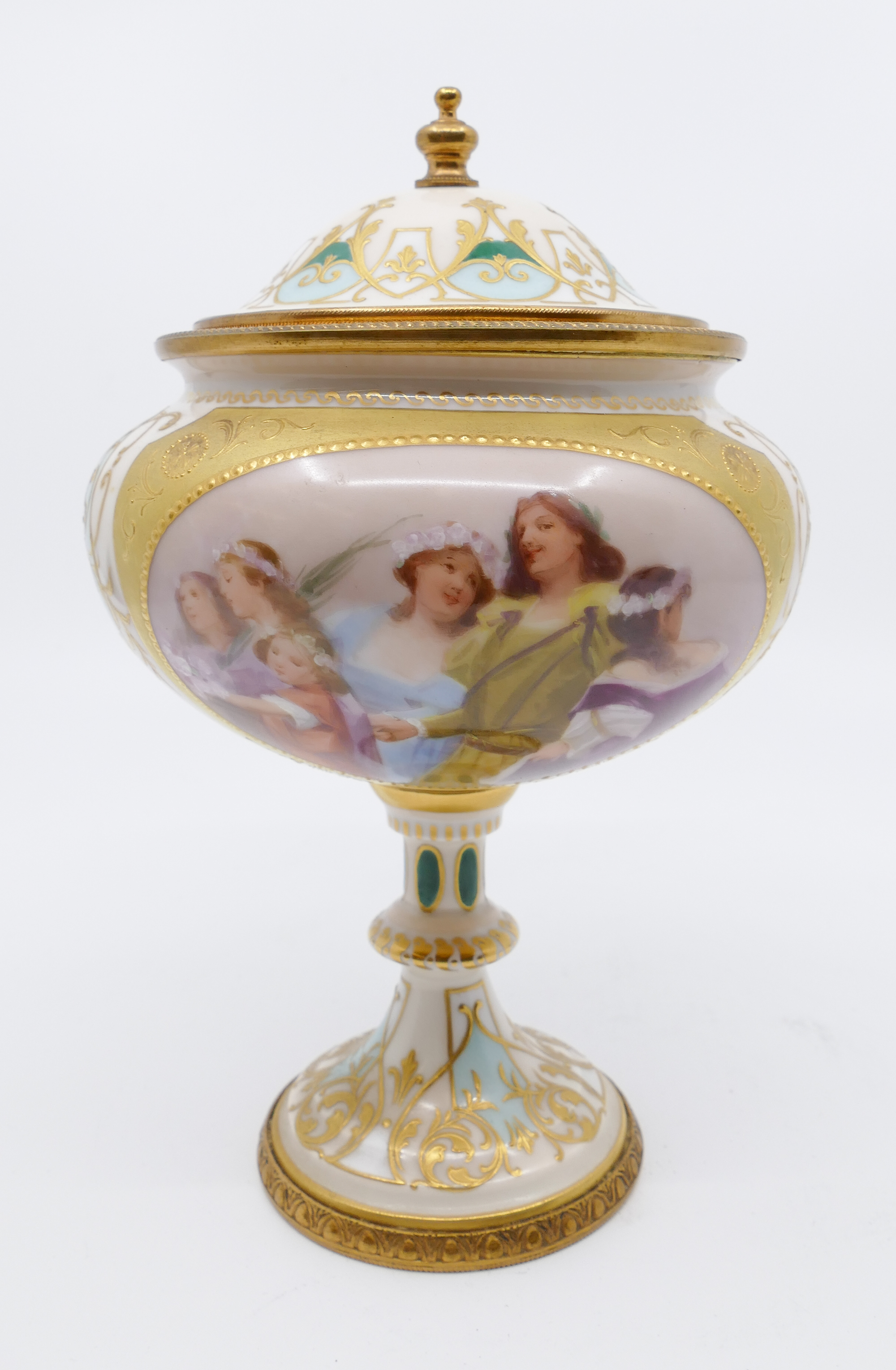 Royal Vienna Porcelain & Bronze