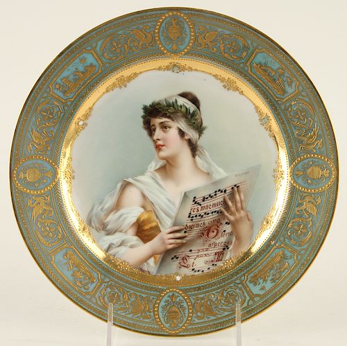 ROYAL VIENNA PORCELAIN CABINET