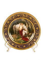 ROYAL VIENNA PORCELAIN CABINET