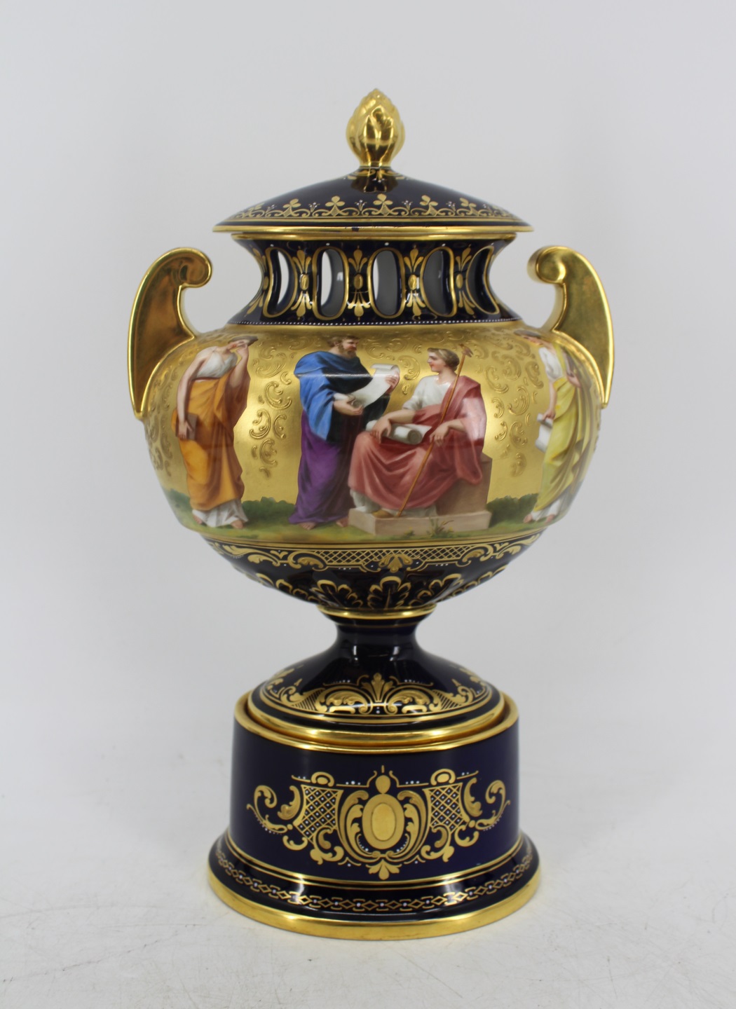 ROYAL VIENNA PORCELAIN LIDDED