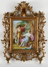 ROYAL VIENNA PORCELAIN PLAQUE