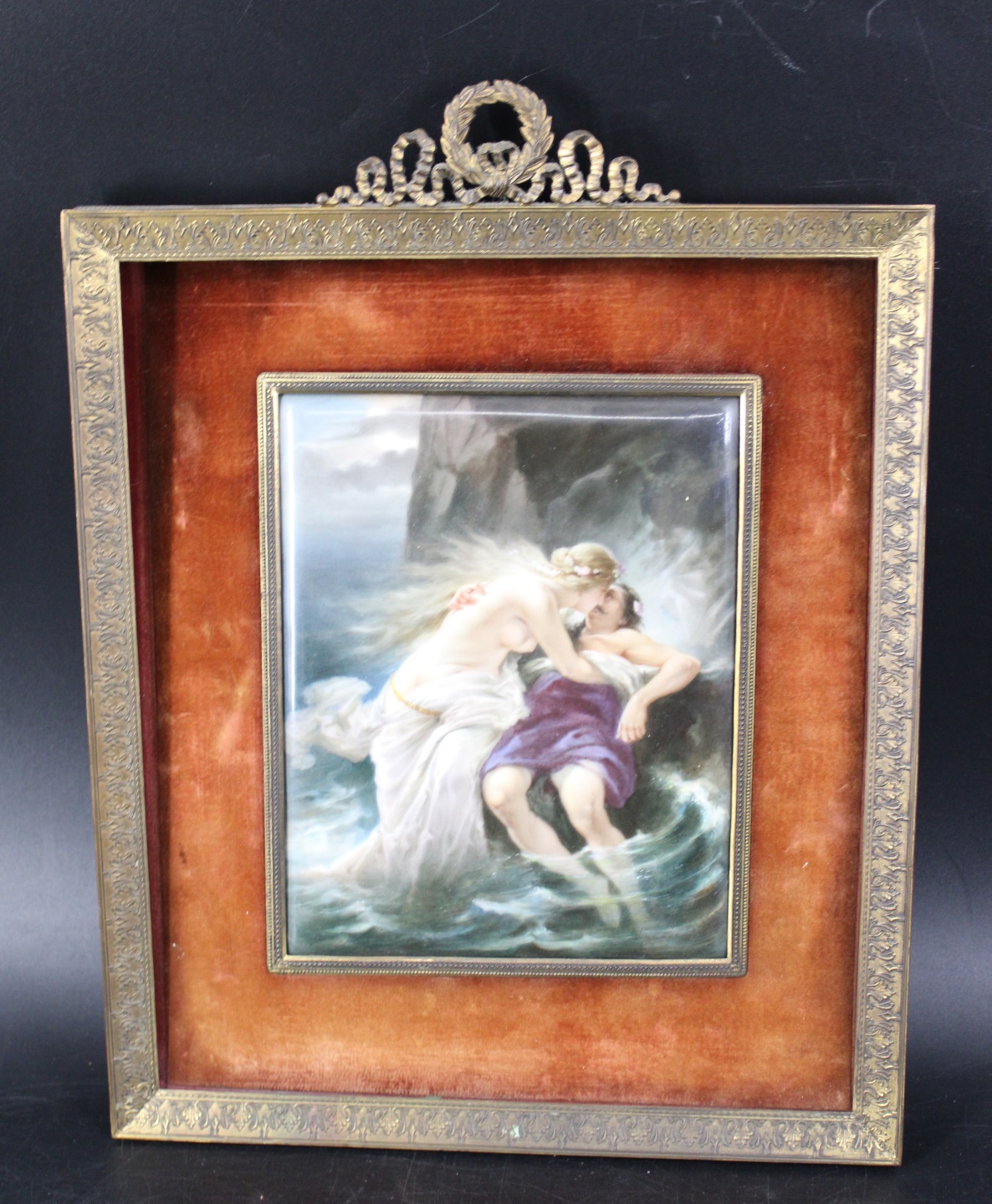 ROYAL VIENNA PORCELAIN PLAQUE