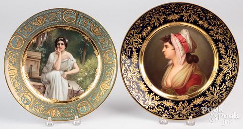 ROYAL VIENNA PORCELAIN PORTRAIT