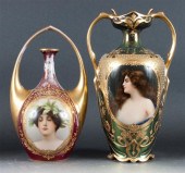 Royal Vienna porcelain portrai