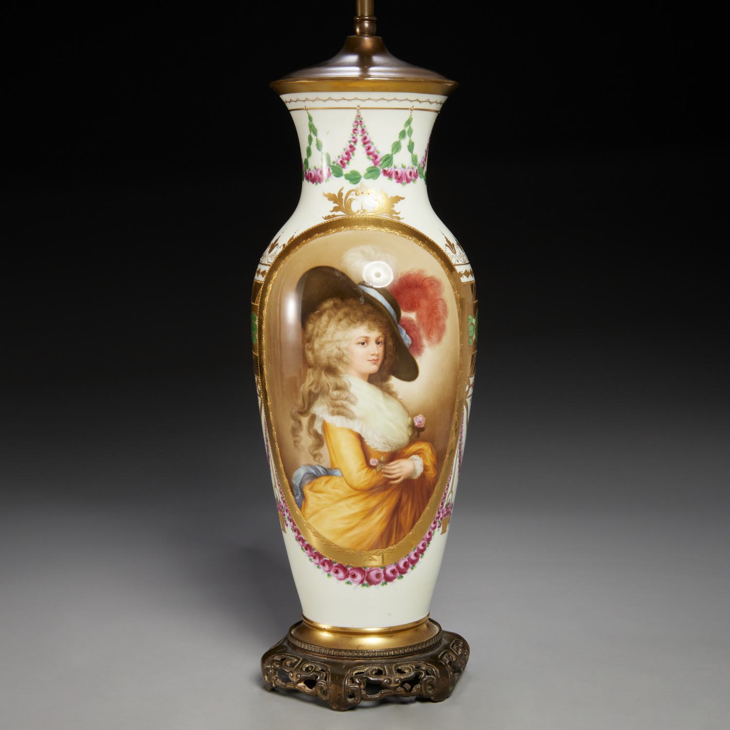 ROYAL VIENNA PORCELAIN PORTRAIT