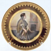 ROYAL VIENNA PORTRAIT PLATERoy