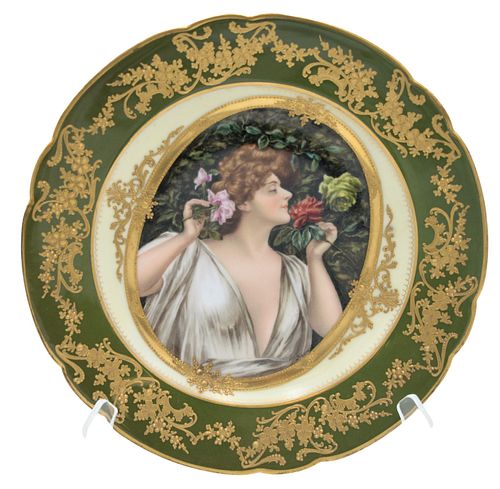 ROYAL VIENNA PORTRAIT PLATERoyal