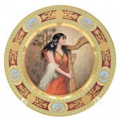 ROYAL VIENNA PORTRAIT PLATERoy
