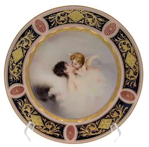 ROYAL VIENNA PORTRAIT PLATERoyal