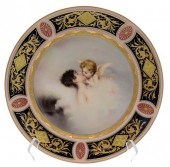 ROYAL VIENNA PORTRAIT PLATERoy