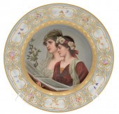 ROYAL VIENNA PORTRAIT PLATERoy