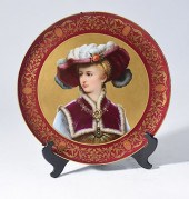 ROYAL VIENNA PORTRAIT PLATERoy