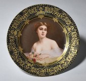 ROYAL VIENNA PORTRAIT PLATERoy