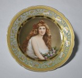 ROYAL VIENNA PORTRAIT PLATERoy
