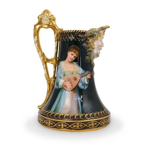 ROYAL VIENNA SIGNED PORCELAIN