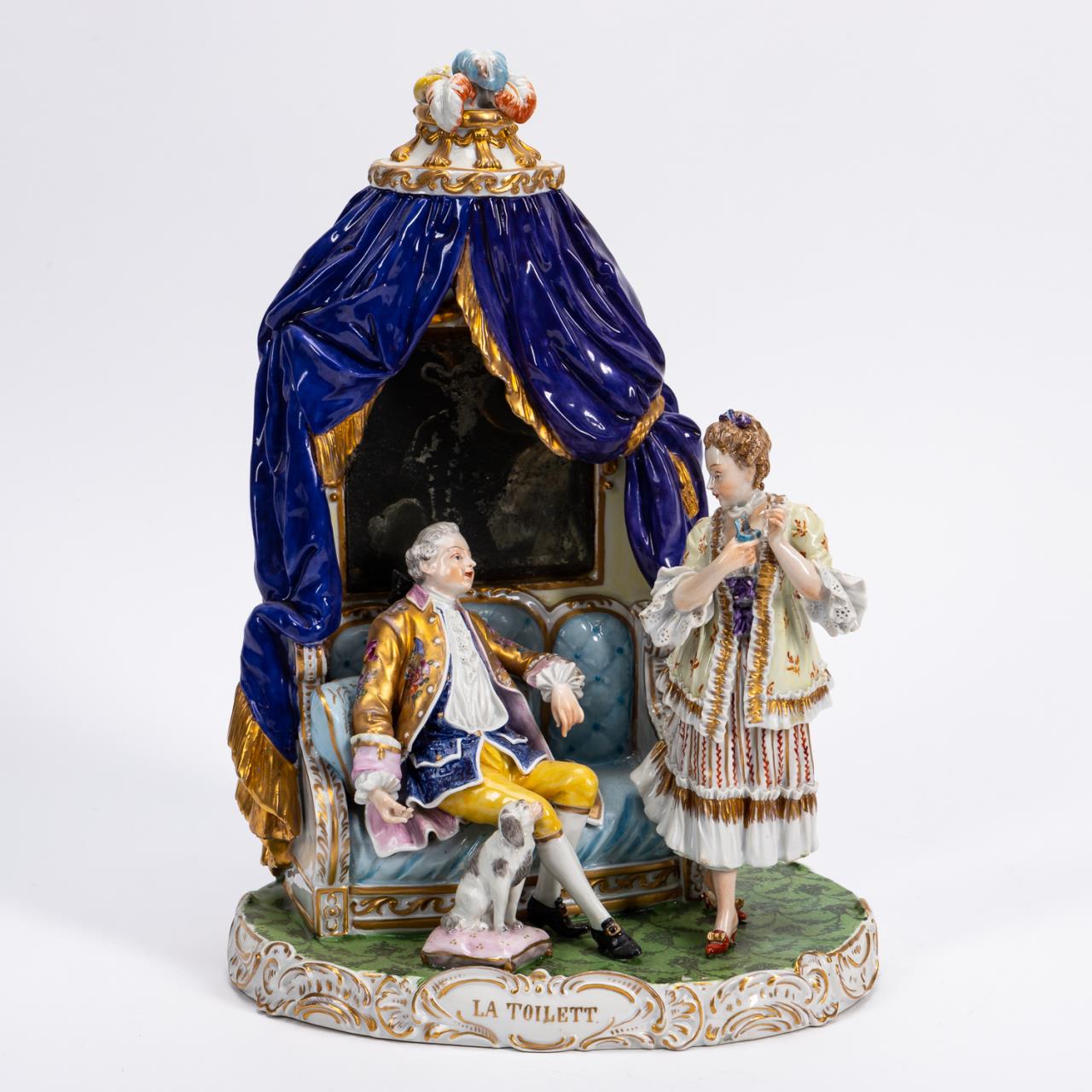 ROYAL VIENNA-STYLE "LA TOILETT"