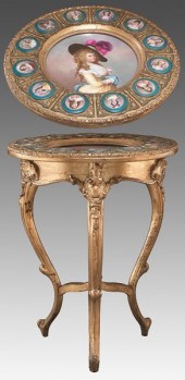 Royal Vienna style porcelain a