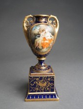 ROYAL VIENNA TYPE GILT DECORAT