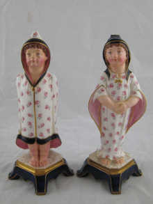 Royal Worcester. A boy and girl